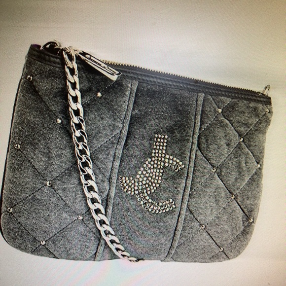 Juicy Couture Handbags - Juicy Couture velour quilted bag
